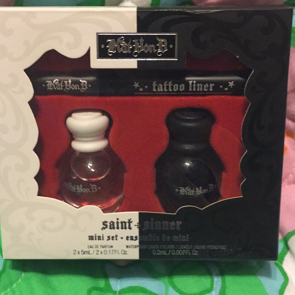 Brand New Kat Von D Saint & Sinner Mini Set